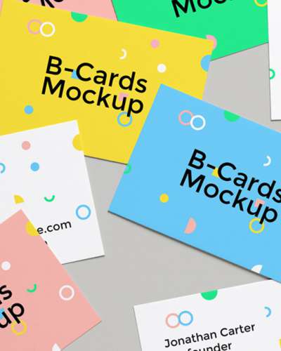 Glossy Business Card, Square